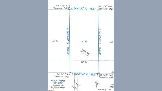 Crystal Beach null-story, null-bed Lot 15 Gulf Road-idx