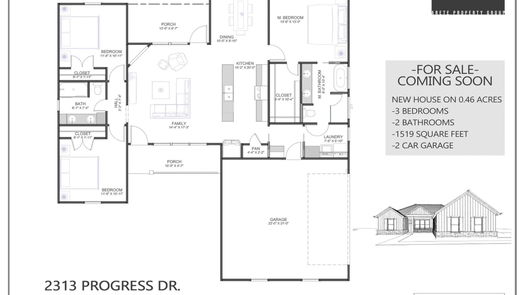 Brenham null-story, 3-bed 2313 Progress Drive-idx