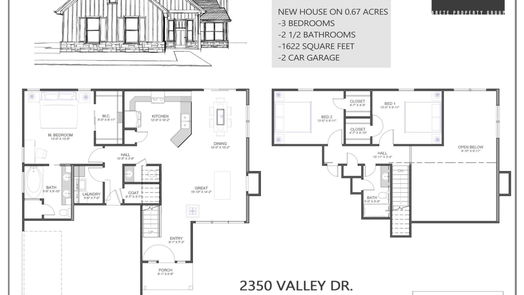 Brenham 2-story, 3-bed 2350 Valley Drive-idx