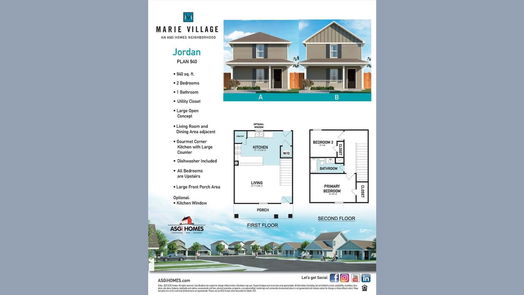 Conroe 2-story, 2-bed 9714 Marie Village Court-idx