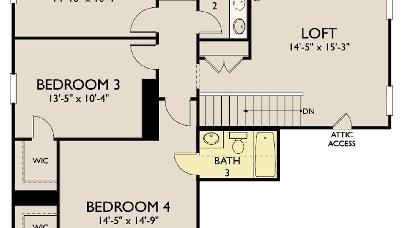 Spring 2-story, 4-bed 3517 Cherrybark Gable Lane-idx