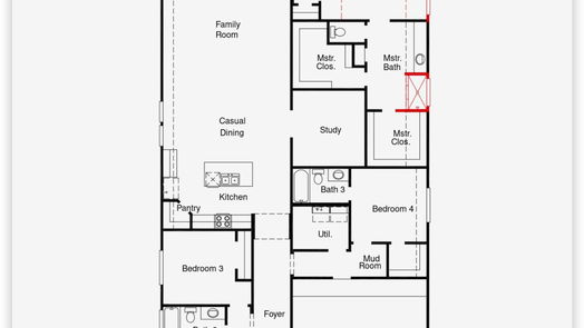 New Caney 1-story, 4-bed 414 Hillview Nature Drive-idx