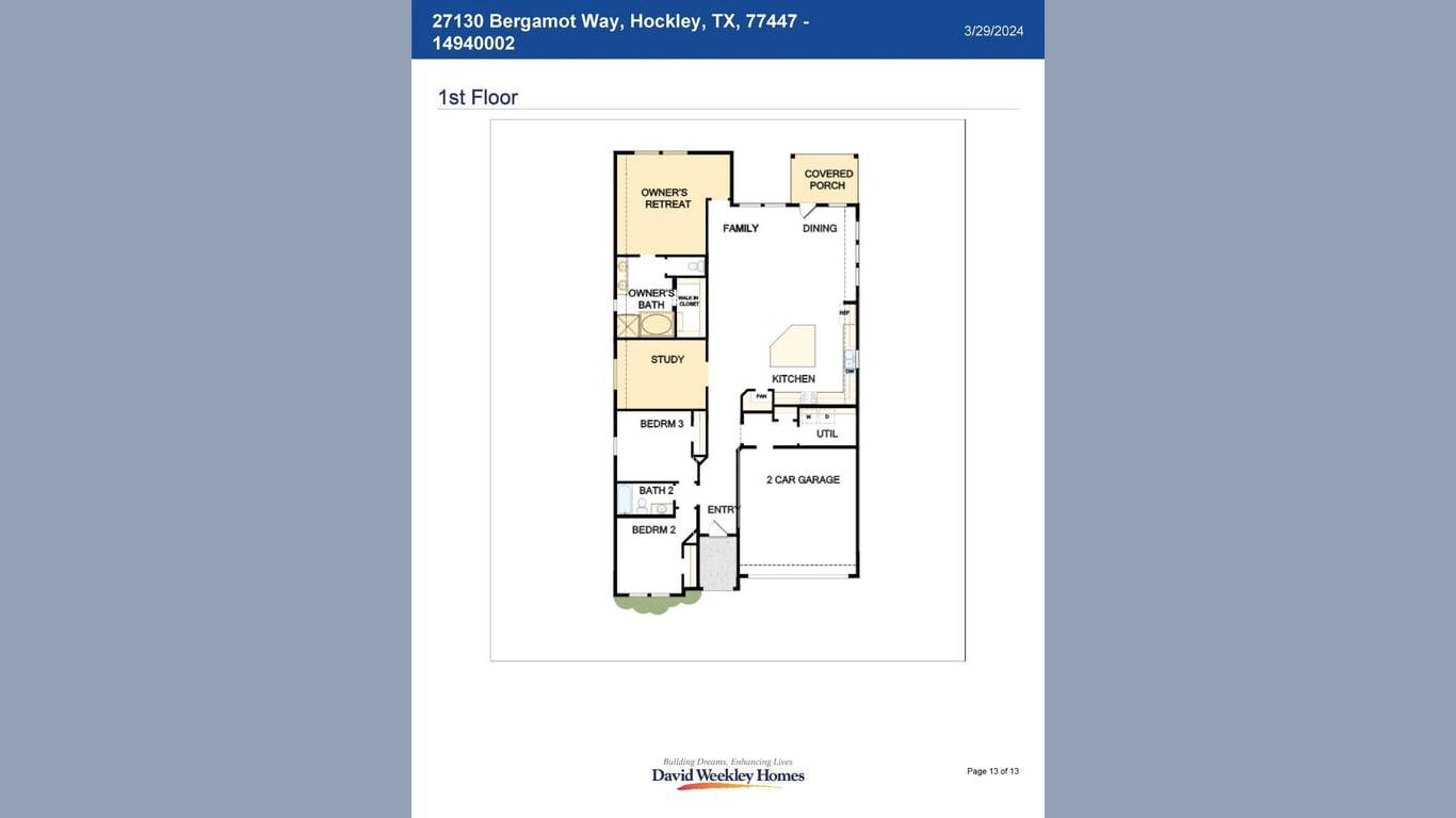 Hockley 1-story, 3-bed 27130 Bergamot Way-idx