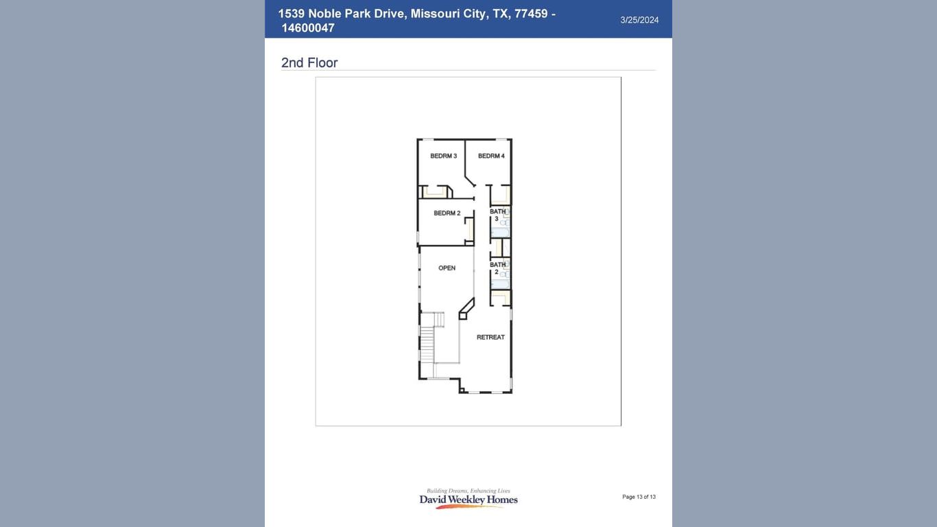Missouri City 2-story, 4-bed 1539 Noble Park Drive-idx