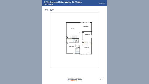 Waller 2-story, 4-bed 21726 Oakwood Drive-idx