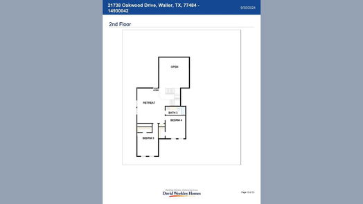 Waller 2-story, 4-bed 21738 Oakwood Drive-idx