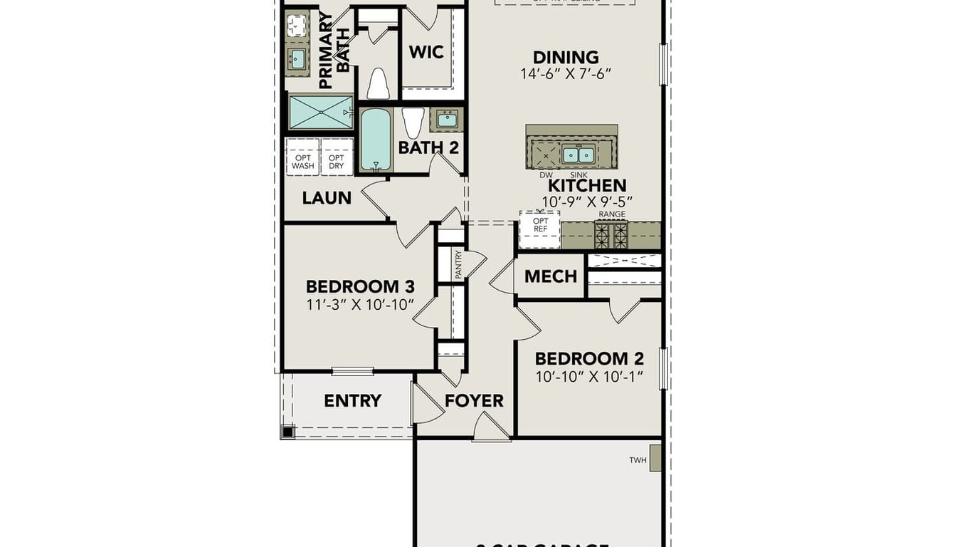 Magnolia 1-story, 3-bed 8316 Bristlecone Pine Way-idx