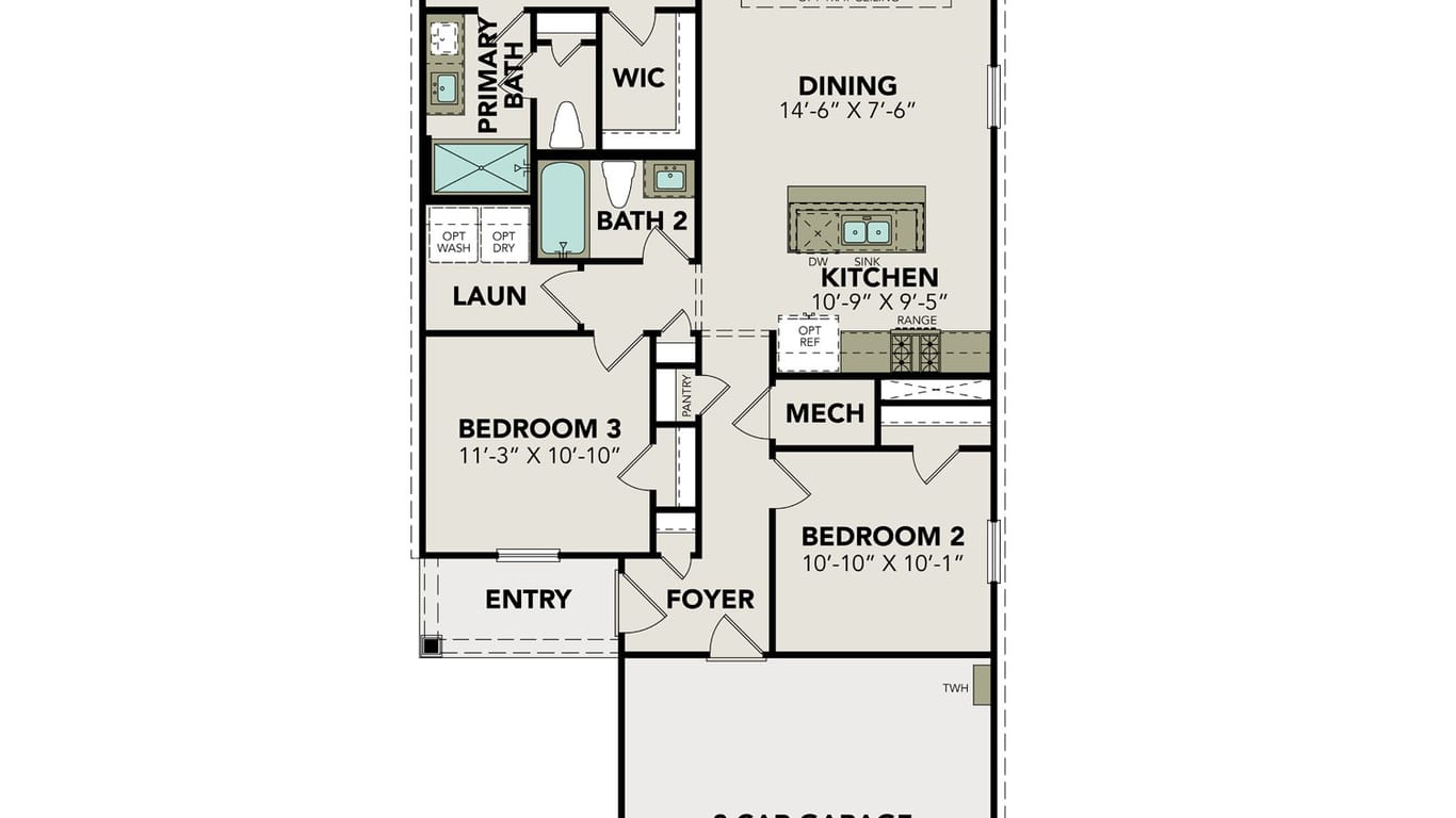 Magnolia 1-story, 3-bed 8308 Bristlecone Pine Way-idx
