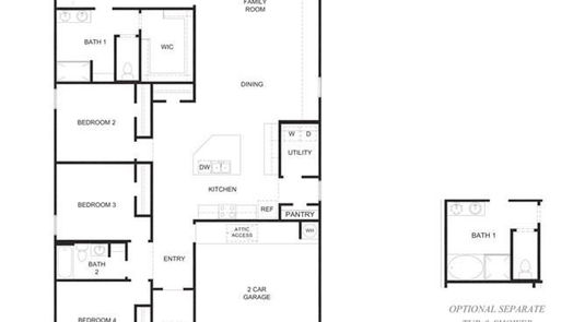 Katy 1-story, 4-bed 3819 Pierce Place Lane-idx