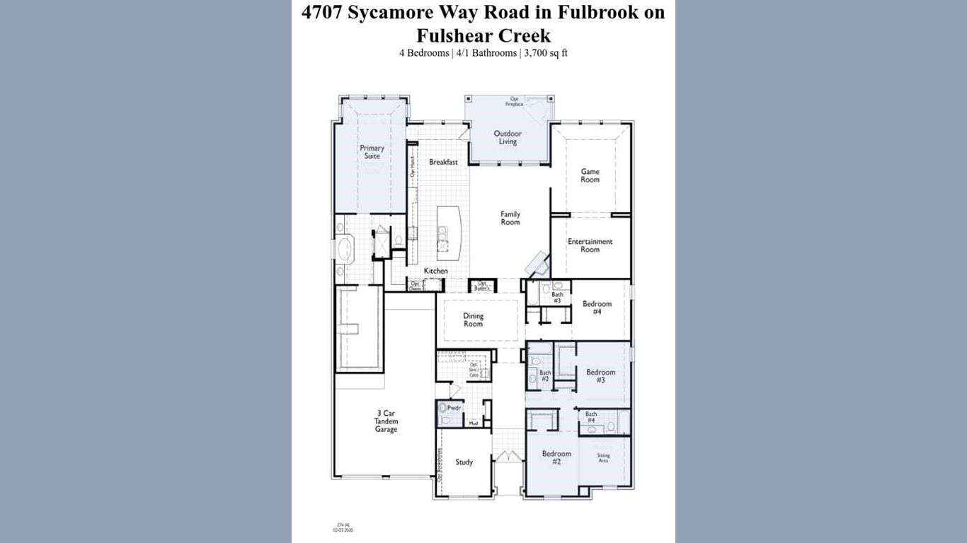 Fulshear 1-story, 4-bed 4707 Sycamore Way Road-idx