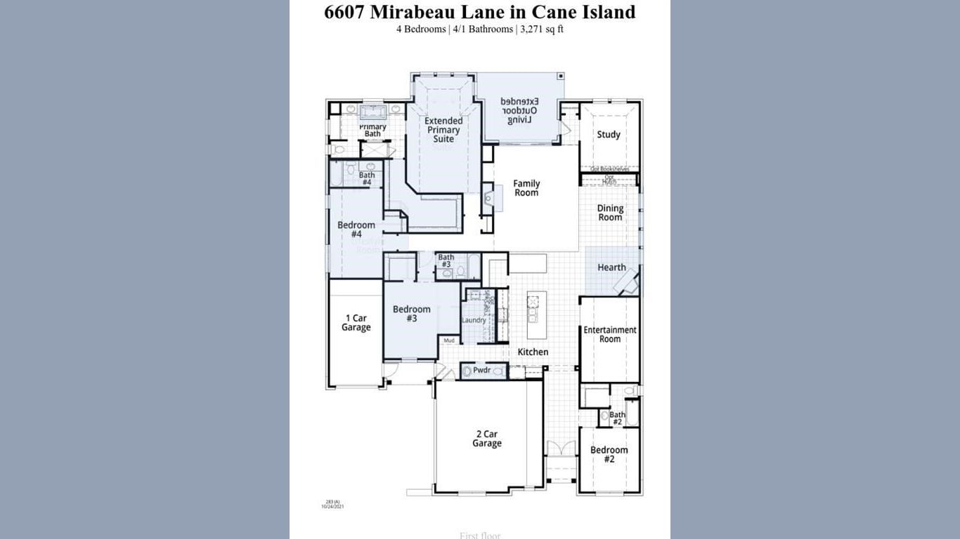 Katy 1-story, 4-bed 6607 Mirabeau Lane-idx