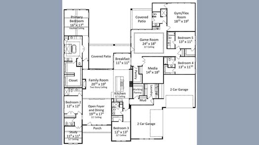 Missouri City 1-story, 5-bed 11015 Reflection Cove-idx