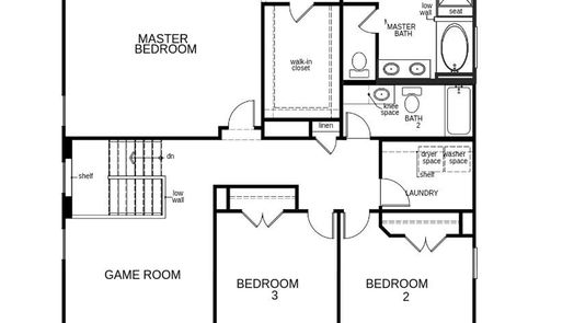 La Marque 2-story, 3-bed 1005 Valley Crest Lane-idx