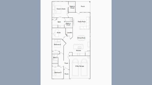 Baytown 1-story, 3-bed 9834 Cliffside Ridge Drive-idx