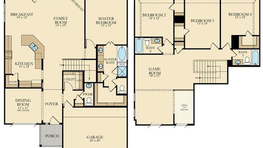 Mont Belvieu 2-story, 4-bed 14815 Churchill Downs Avenue-idx