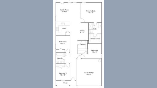 Rosenberg 1-story, 4-bed 3418 Fresh Bluestream Lane-idx