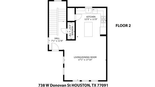 Houston 3-story, 3-bed 738 W Donovan Street-idx