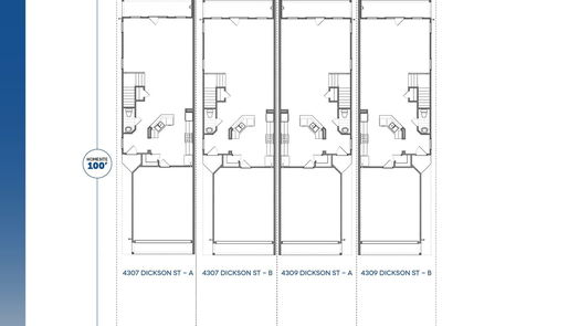 Houston 2-story, 3-bed 4309 B Dickson Street B-idx