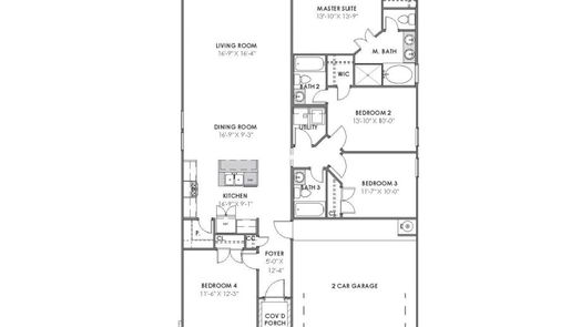 Rosharon 1-story, 4-bed 6618 Escondido-idx