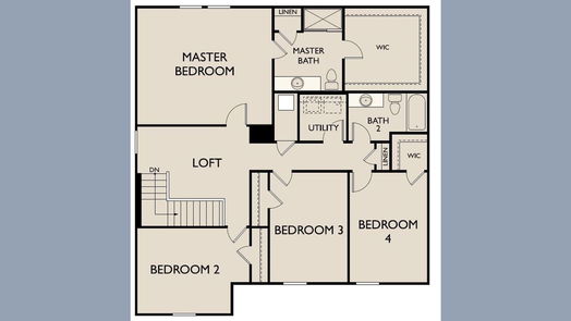 Huffman 2-story, 4-bed 3602 Exmouth Court-idx
